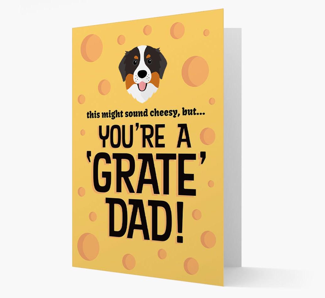 'You're A 'Grate' Dad!' - Personalised {breedFullName} Card