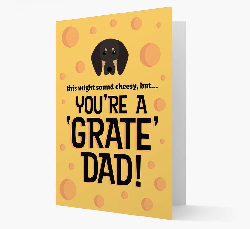 'You're A 'Grate' Dad!' - Personalised {breedFullName} Card