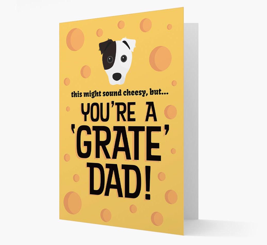 'You're A 'Grate' Dad!' - Personalised {breedFullName} Card