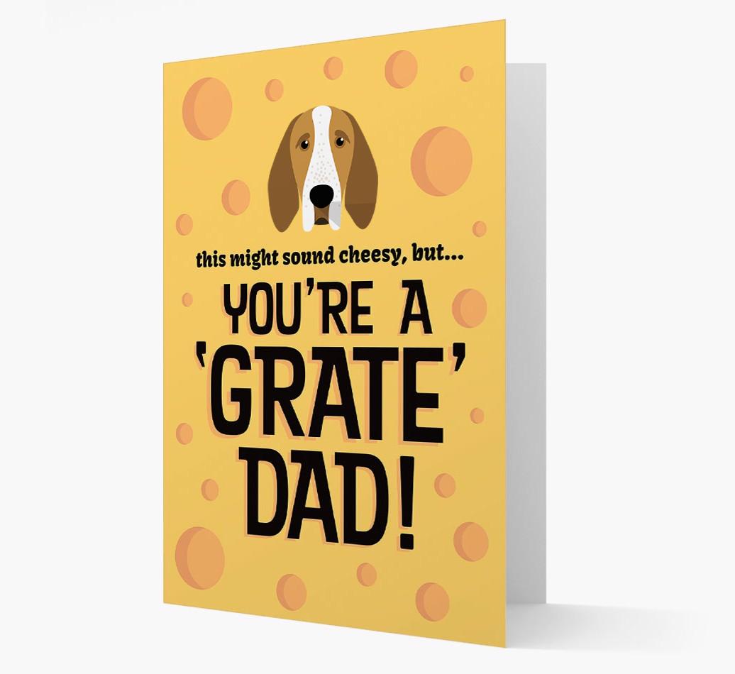 'You're A 'Grate' Dad!' - Personalised {breedFullName} Card