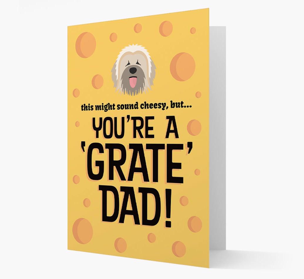 'You're A 'Grate' Dad!' - Personalised {breedFullName} Card