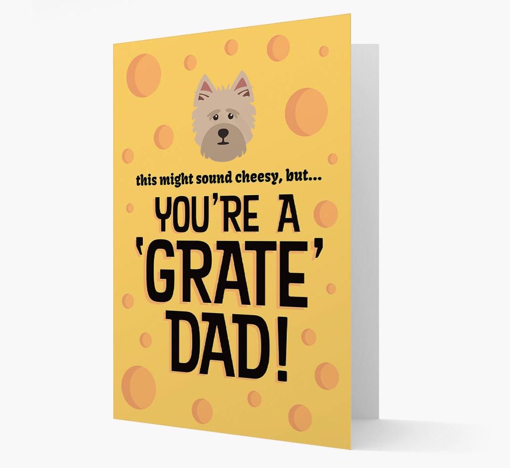 'You're A 'Grate' Dad!' - Personalised {breedFullName} Card