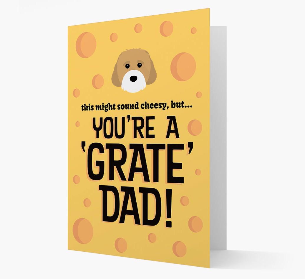 'You're A 'Grate' Dad!' - Personalised {breedFullName} Card