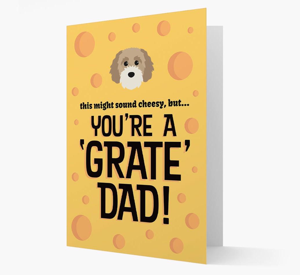 'You're A 'Grate' Dad!' - Personalised {breedFullName} Card