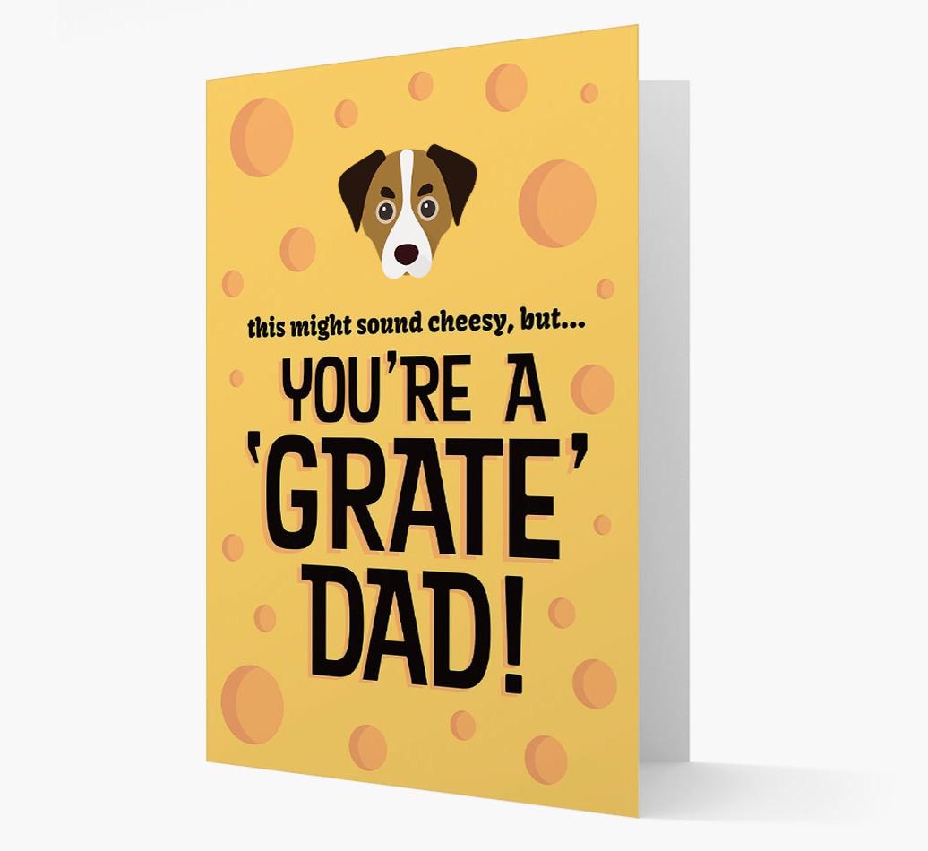 'You're A 'Grate' Dad!' - Personalised {breedFullName} Card