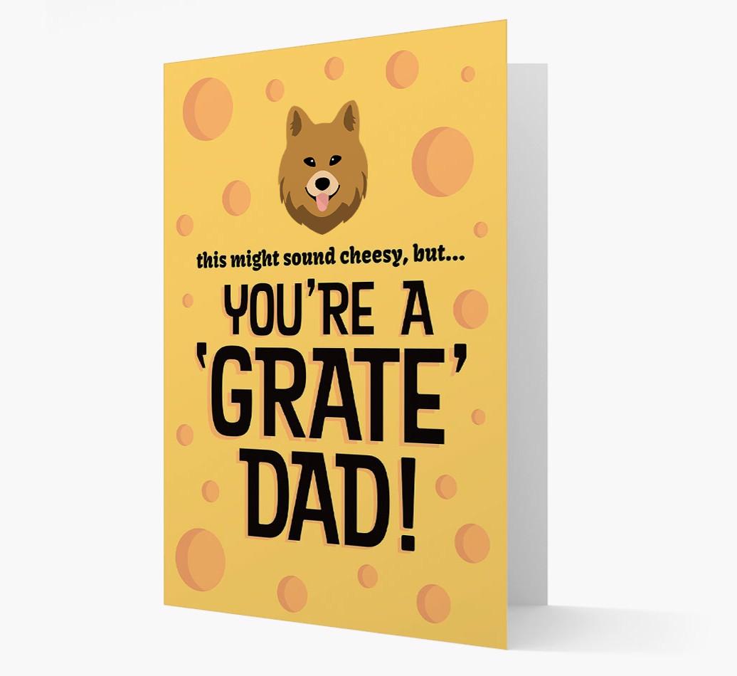 'You're A 'Grate' Dad!' - Personalised {breedFullName} Card