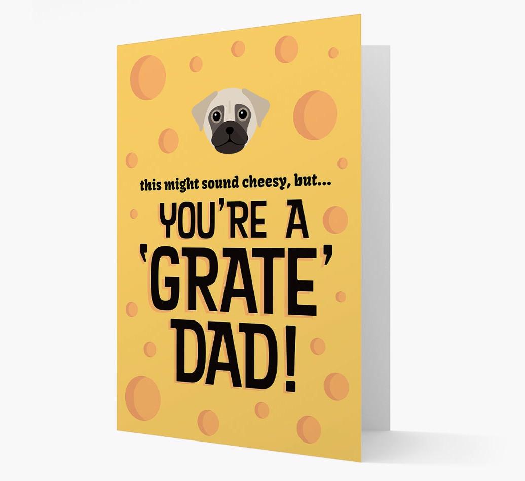 'You're A 'Grate' Dad!' - Personalised {breedFullName} Card