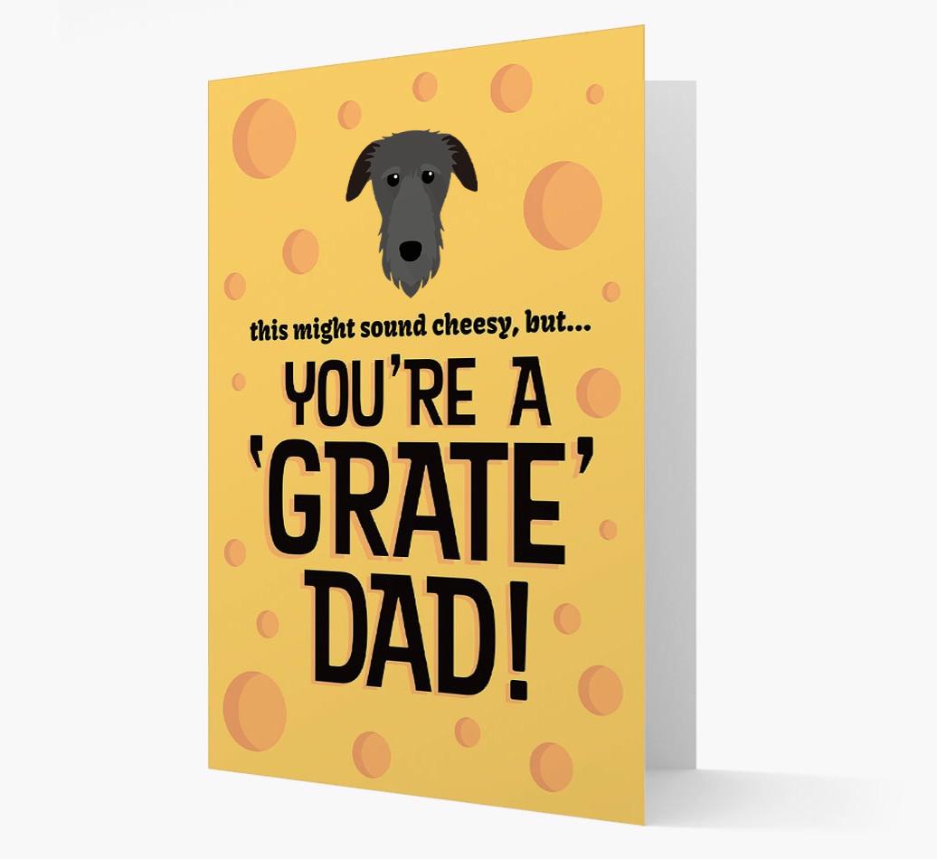 'You're A 'Grate' Dad!' - Personalised {breedFullName} Card