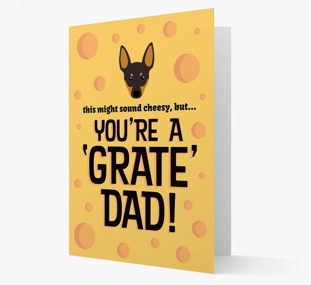 'You're A 'Grate' Dad!' - Personalised {breedFullName} Card