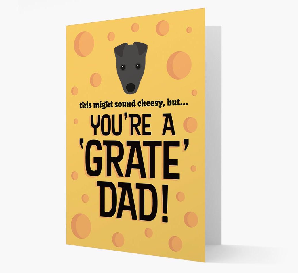 'You're A 'Grate' Dad!' - Personalised {breedFullName} Card