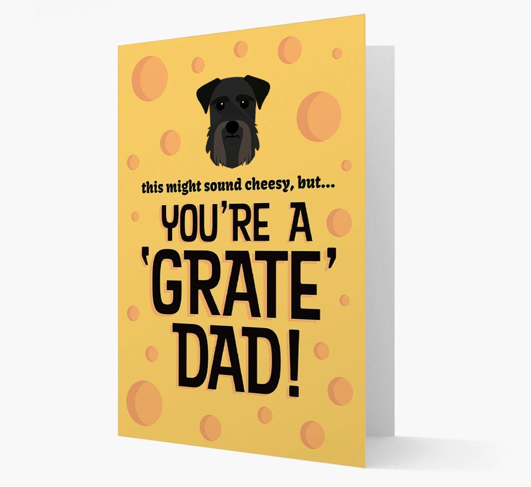 'You're A 'Grate' Dad!' - Personalised {breedFullName} Card