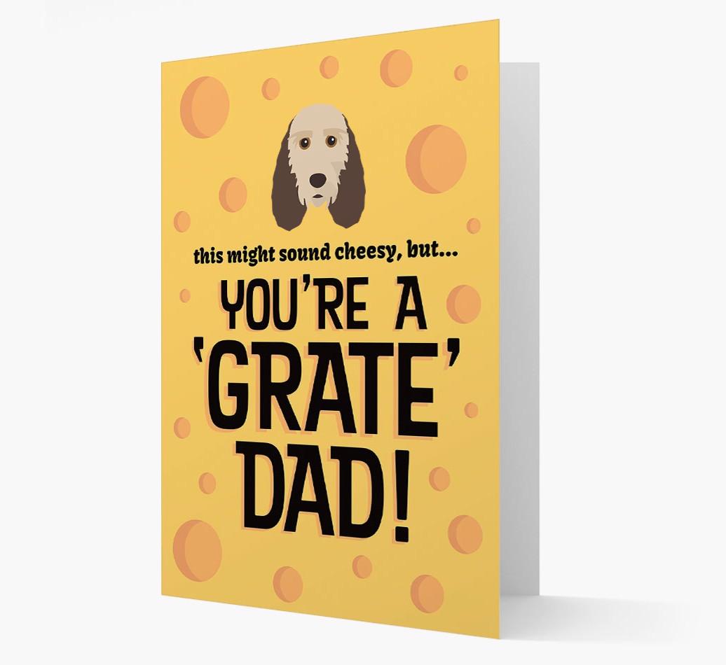 'You're A 'Grate' Dad!' - Personalised {breedFullName} Card