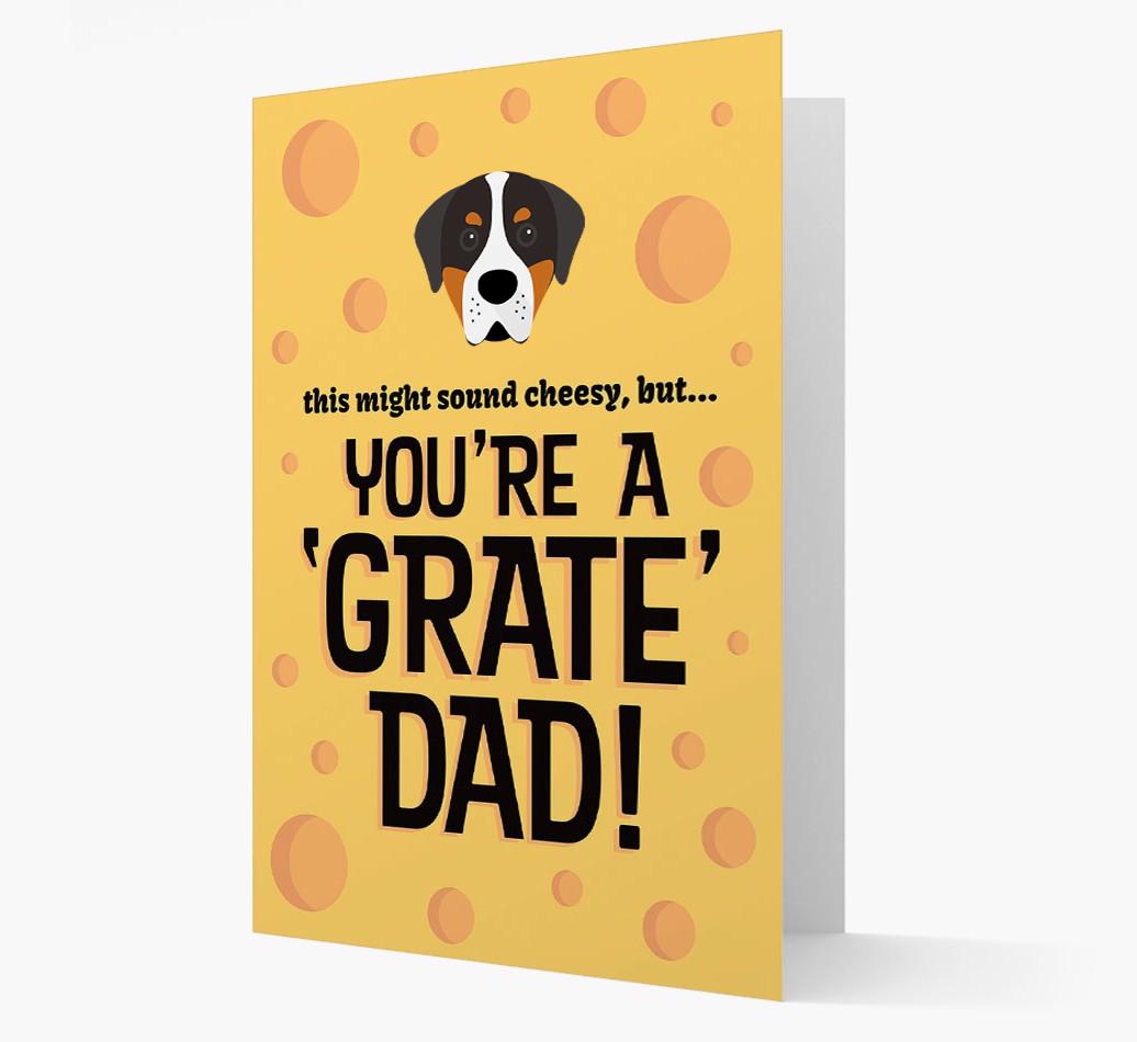 'You're A 'Grate' Dad!' - Personalised {breedFullName} Card