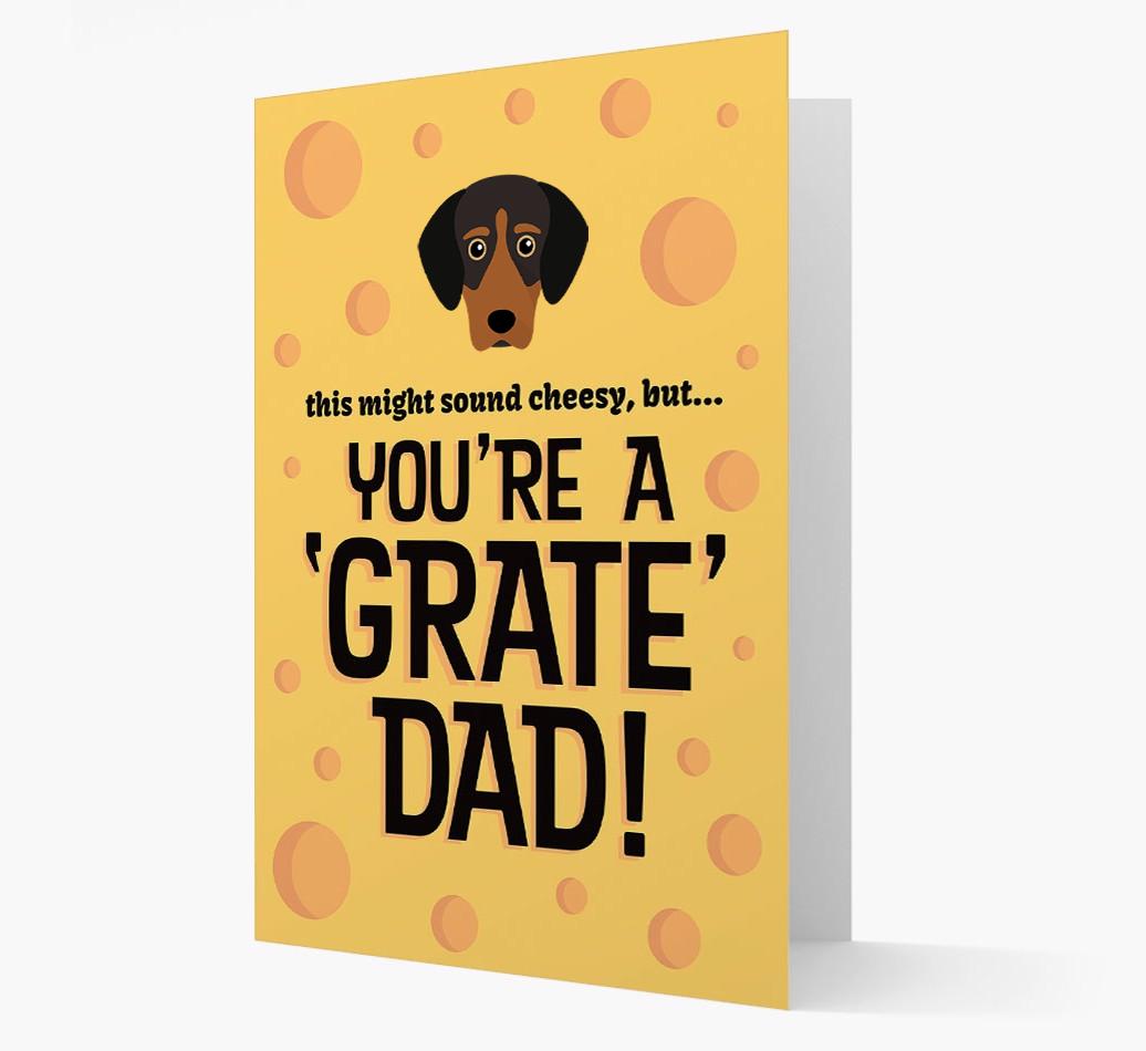 'You're A 'Grate' Dad!' - Personalised {breedFullName} Card