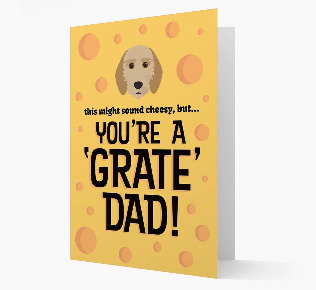 'You're A 'Grate' Dad!' - Personalised {breedFullName} Card