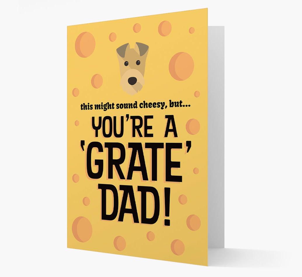 'You're A 'Grate' Dad!' - Personalised {breedFullName} Card