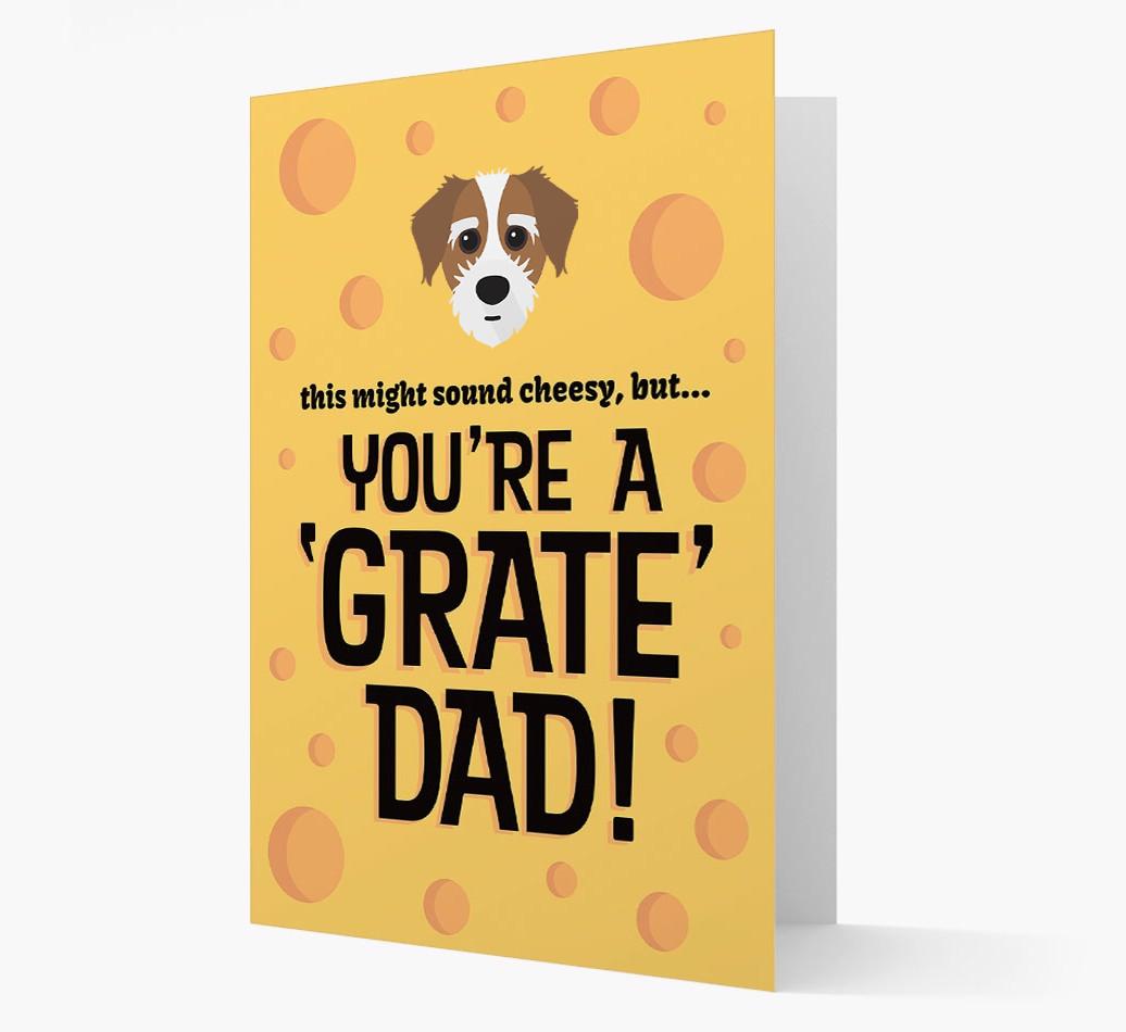 'You're A 'Grate' Dad!' - Personalised {breedFullName} Card