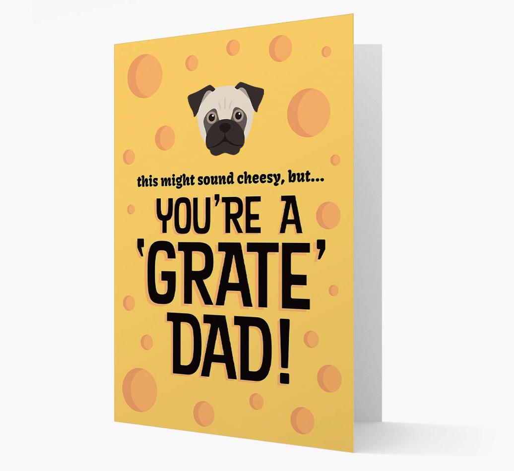 'You're A 'Grate' Dad!' - Personalised {breedFullName} Card