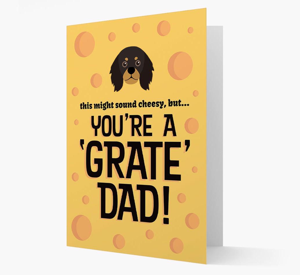 'You're A 'Grate' Dad!' - Personalised {breedFullName} Card