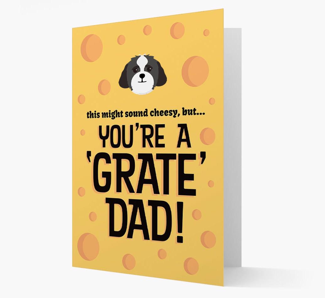 'You're A 'Grate' Dad!' - Personalised {breedFullName} Card