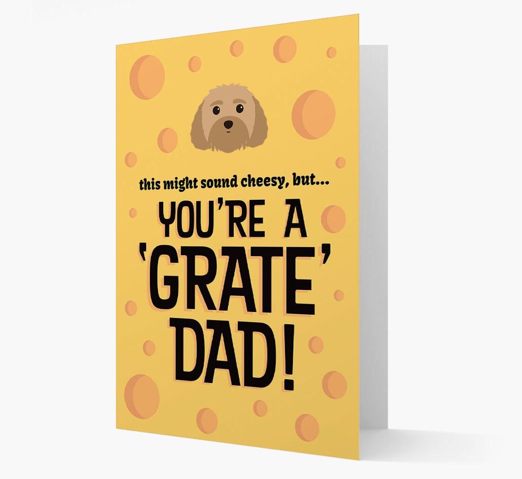 'You're A 'Grate' Dad!' - Personalised {breedFullName} Card