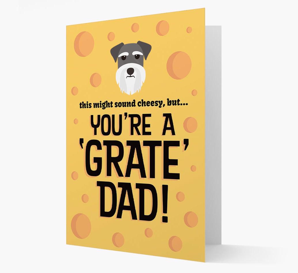 'You're A 'Grate' Dad!' - Personalised {breedFullName} Card