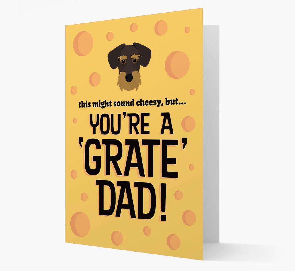 'You're A 'Grate' Dad!' - Personalised {breedFullName} Card