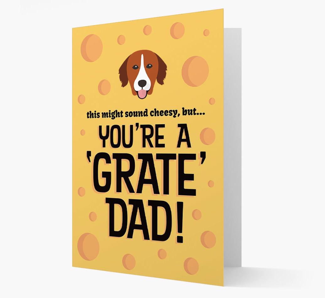 'You're A 'Grate' Dad!' - Personalised {breedFullName} Card