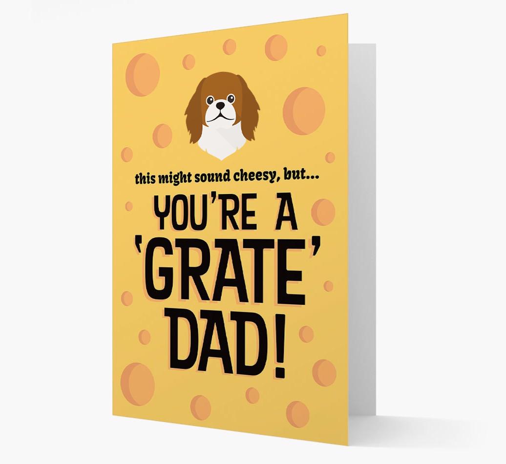 'You're A 'Grate' Dad!' - Personalised {breedFullName} Card
