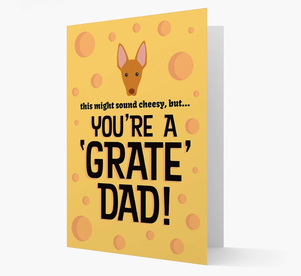 'You're A 'Grate' Dad!' - Personalised {breedFullName} Card