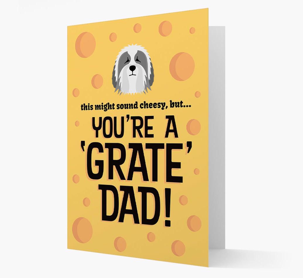 'You're A 'Grate' Dad!' - Personalised {breedFullName} Card