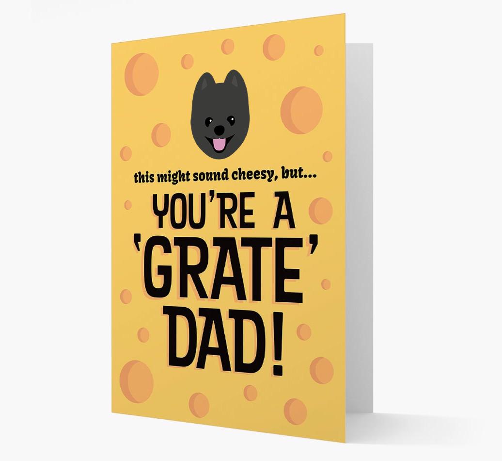 'You're A 'Grate' Dad!' - Personalised {breedFullName} Card