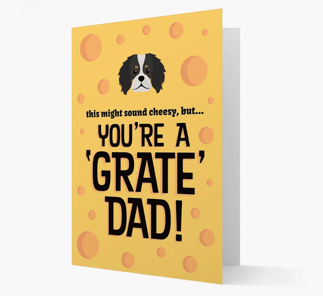 'You're A 'Grate' Dad!' - Personalised {breedFullName} Card