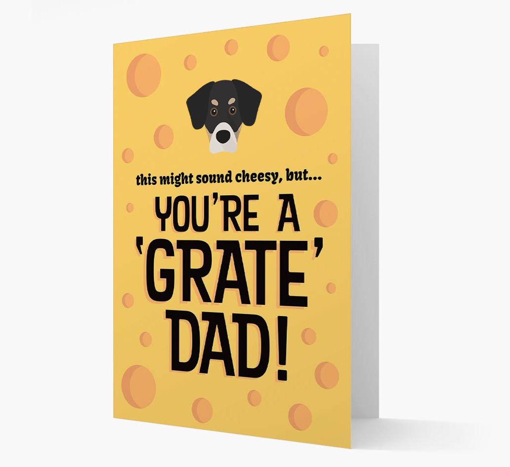 'You're A 'Grate' Dad!' - Personalised {breedFullName} Card