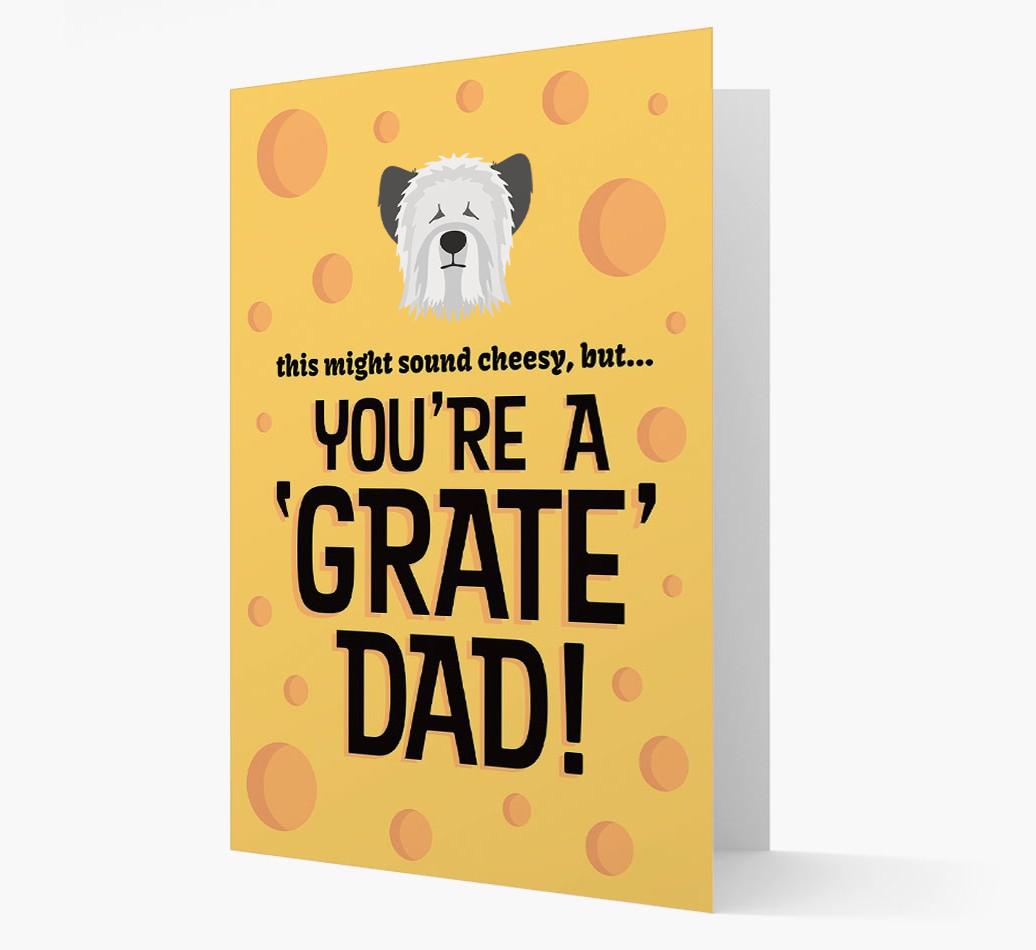 'You're A 'Grate' Dad!' - Personalised {breedFullName} Card