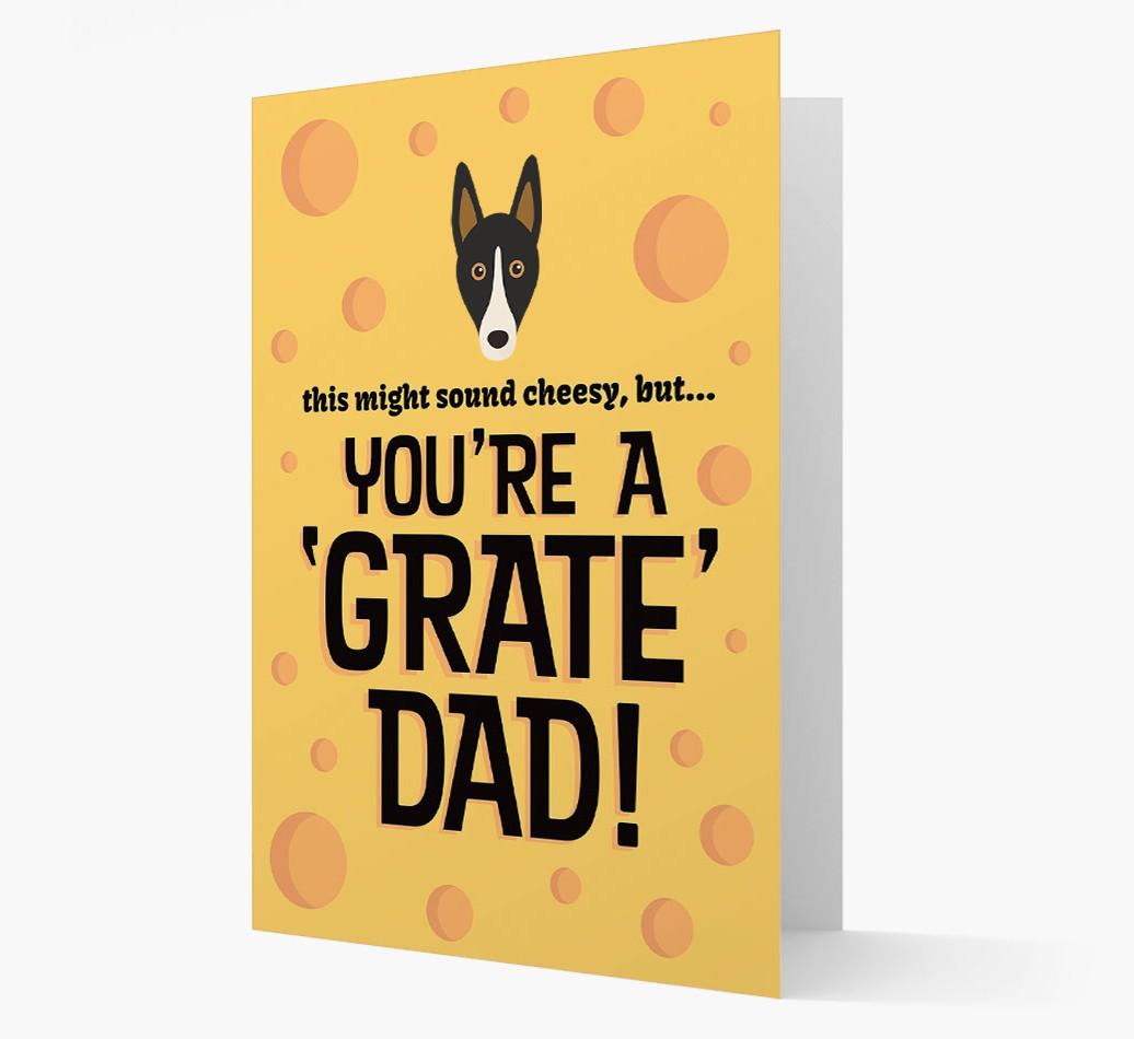 'You're A 'Grate' Dad!' - Personalised {breedFullName} Card