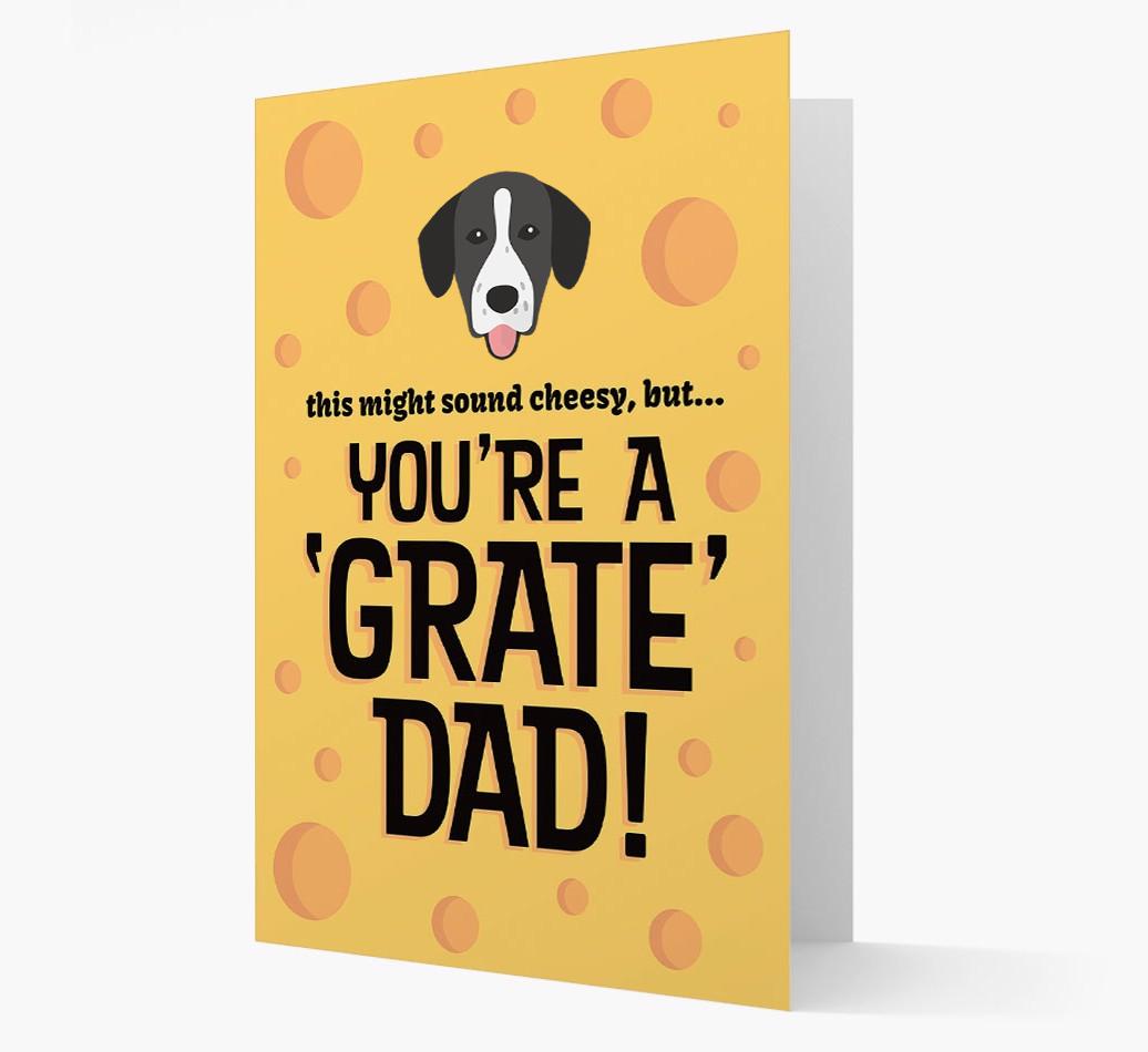 'You're A 'Grate' Dad!' - Personalised {breedFullName} Card