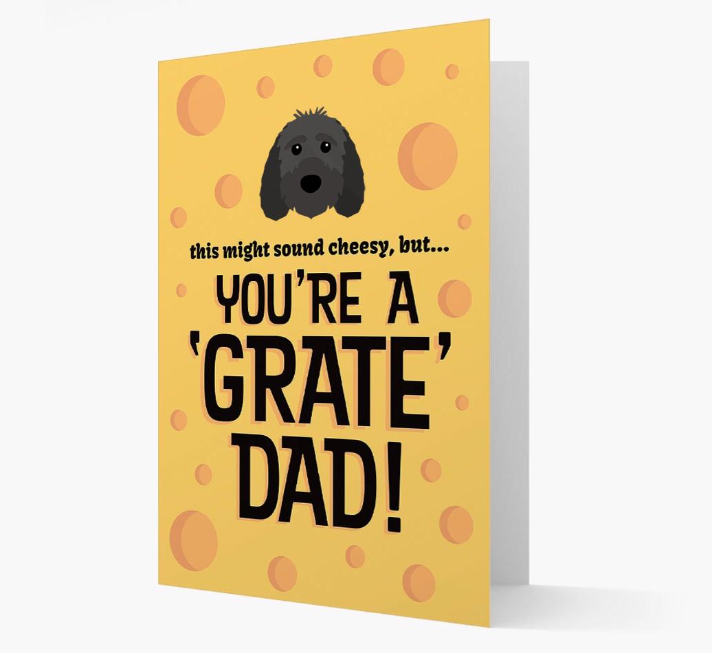 'You're A 'Grate' Dad!' - Personalised {breedFullName} Card