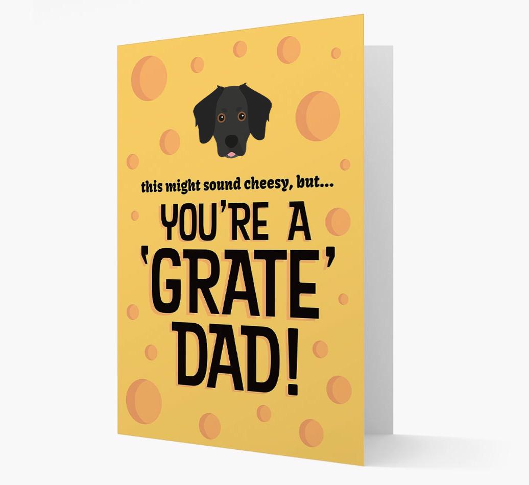 'You're A 'Grate' Dad!' - Personalised {breedFullName} Card