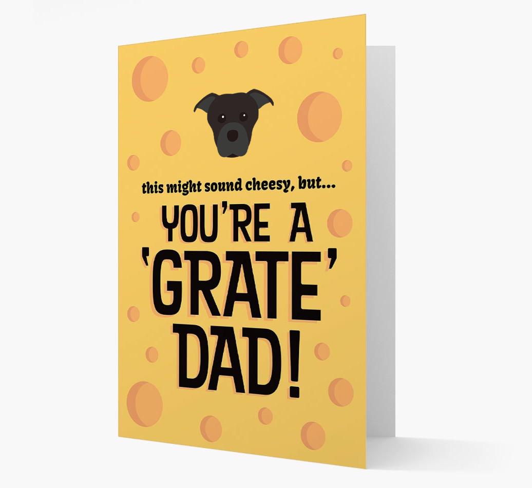 'You're A 'Grate' Dad!' - Personalised {breedFullName} Card