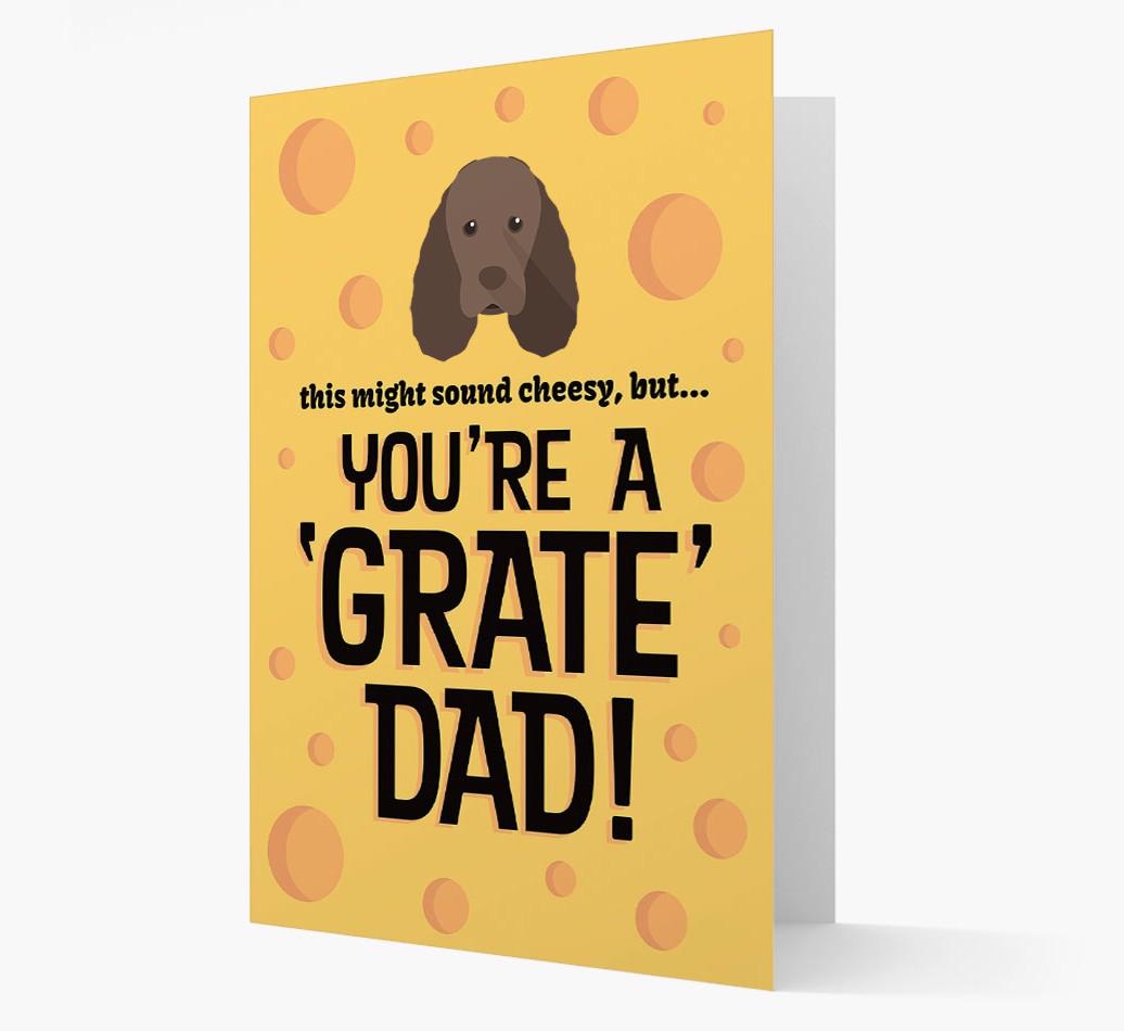'You're A 'Grate' Dad!' - Personalised {breedFullName} Card