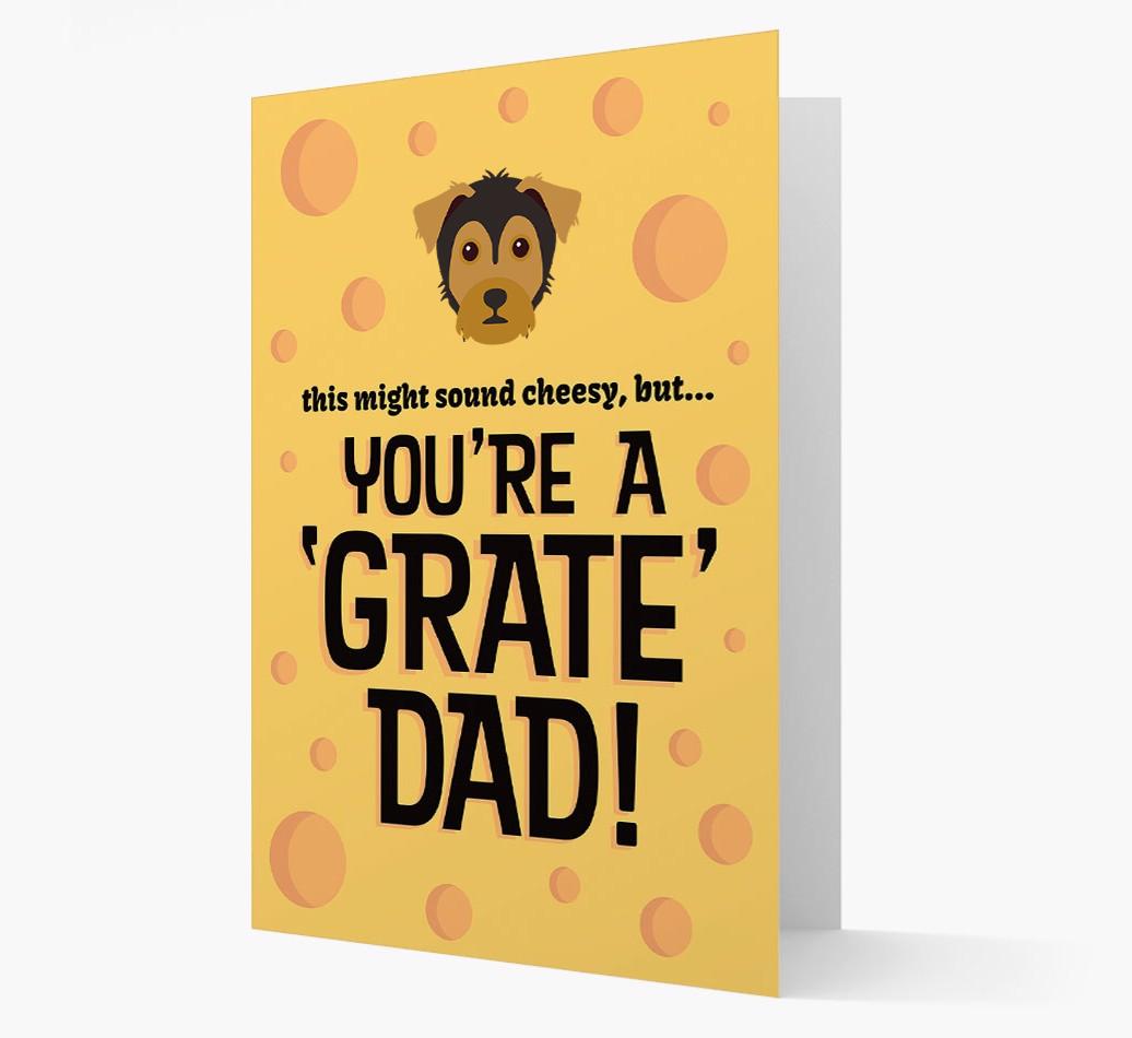 'You're A 'Grate' Dad!' - Personalised {breedFullName} Card