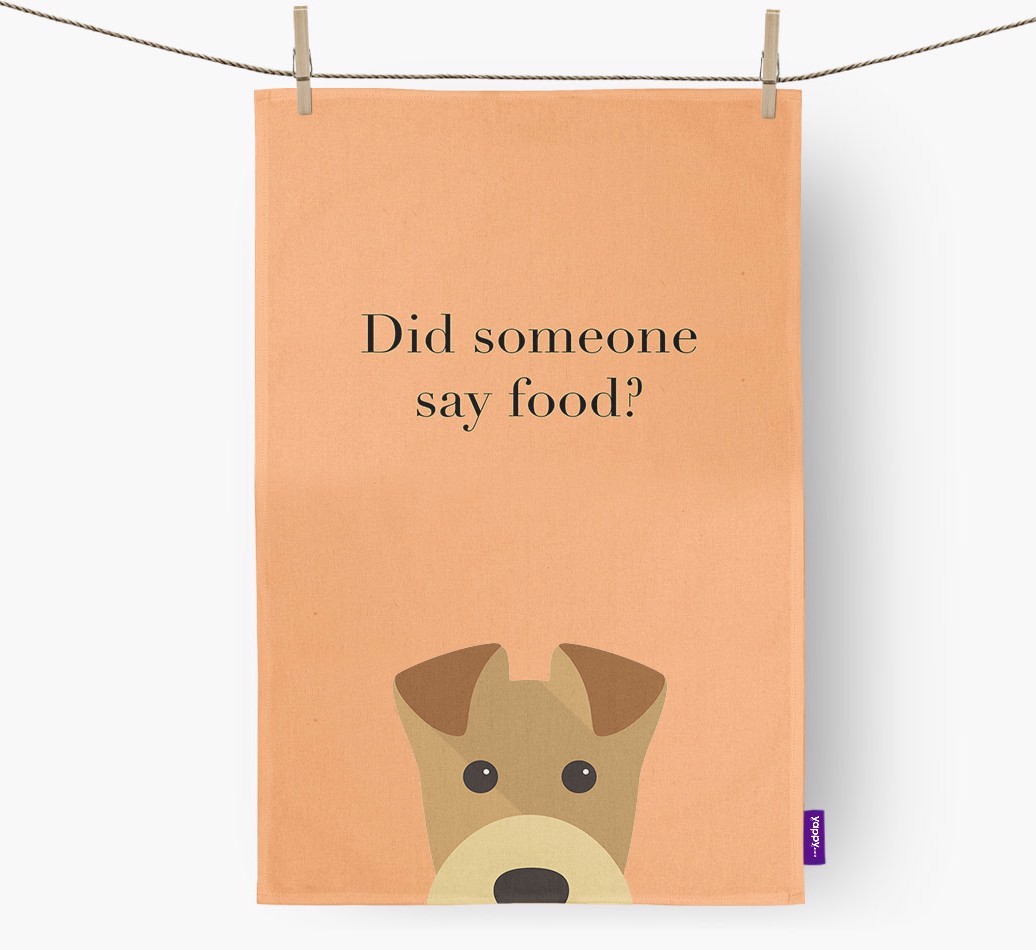 Did Someone Say Food Dish Towel