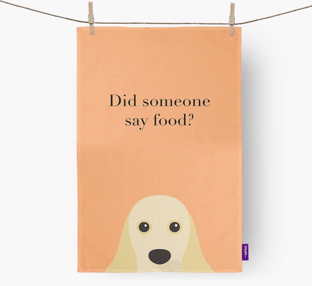 Did Someone Say Food Dish Towel