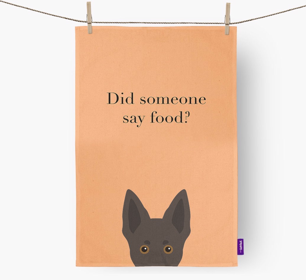 Did Someone Say Food Tea Towel