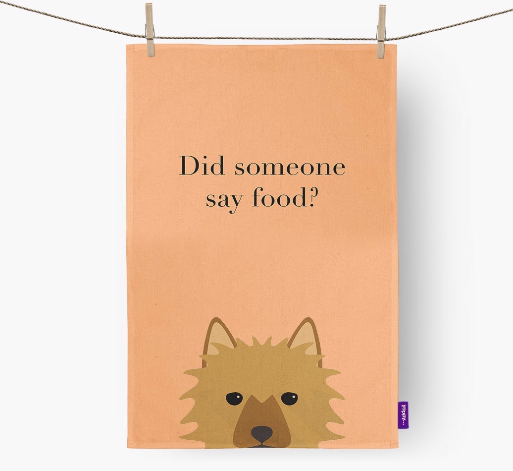 Did Someone Say Food Tea Towel