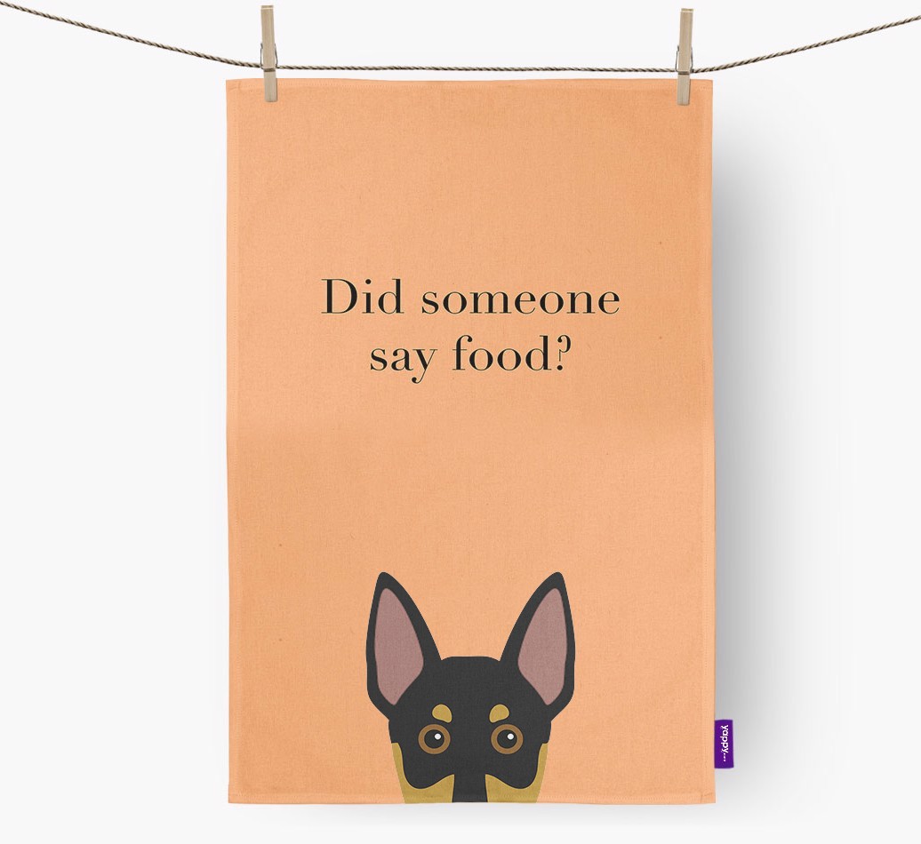 Did Someone Say Food Tea Towel