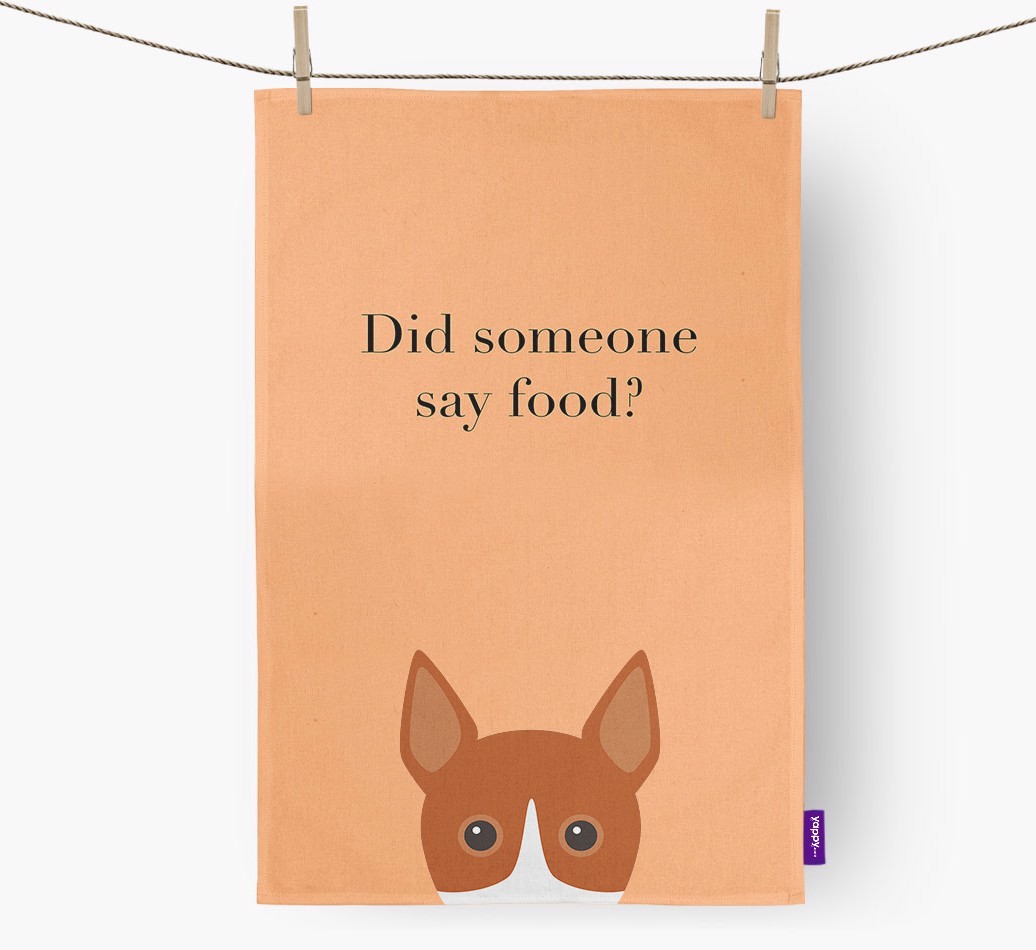 Did Someone Say Food Dish Towel