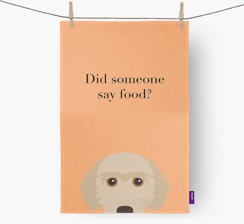 Did Someone Say Food Tea Towel