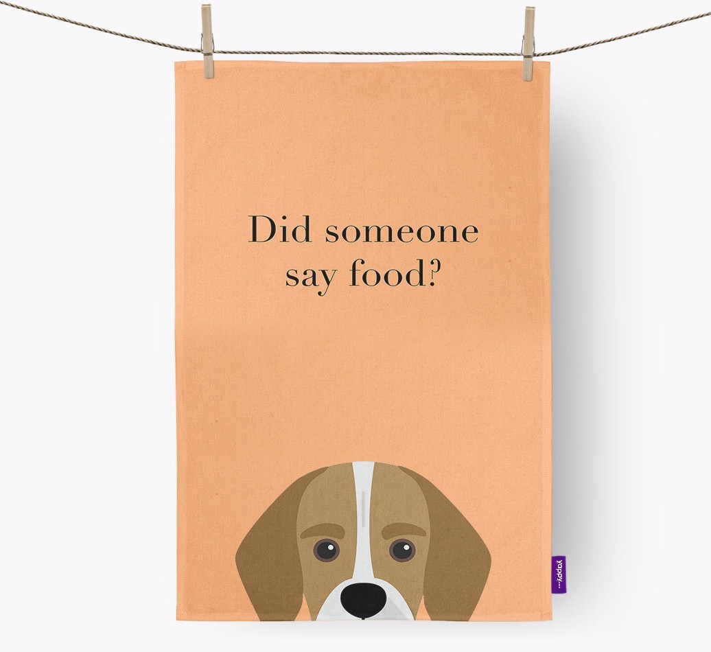 Did Someone Say Food Tea Towel